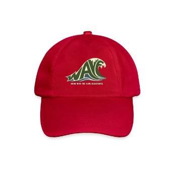 WAVE – I Swim With the Current, But Reluctantly - Baseball Cap - classic red - Front