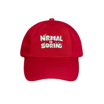 Mrml est ennuyeux : Lettres de slime effrayantes - Casquette classique - rouge classique - Devant