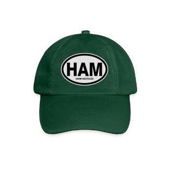 HAM Hamm Westfalen - Baseballkappe - Flaschengrün - Vorne