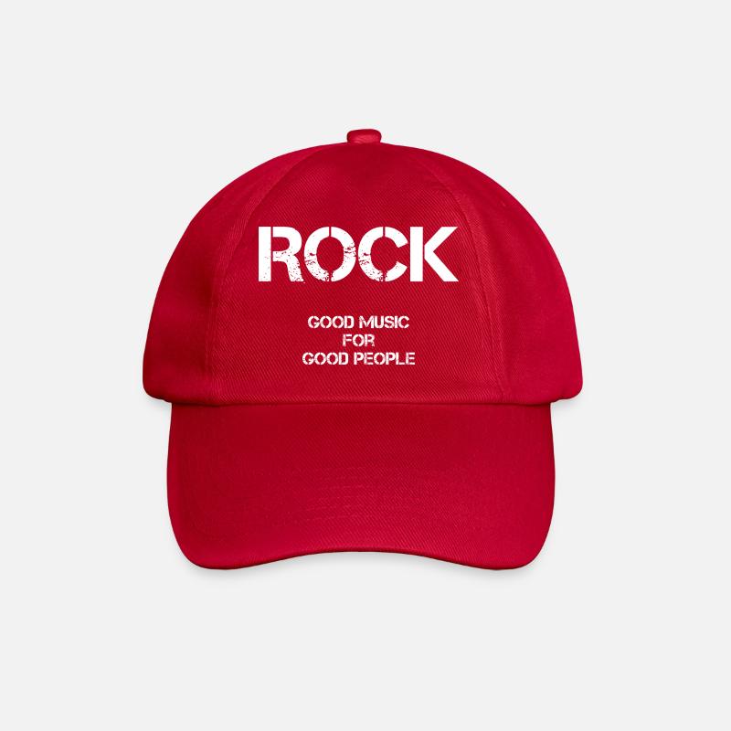 Rock is all you need - Baseball Cap - classic red