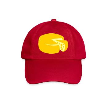 fromage jaune doré - Casquette classique - rouge classique - Devant