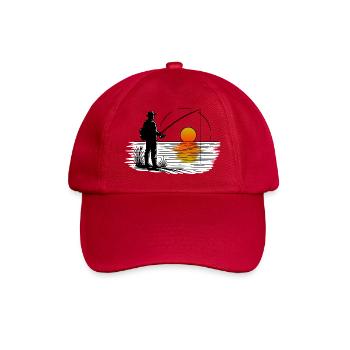 Angler 3 - Baseball Cap - classic red - Front
