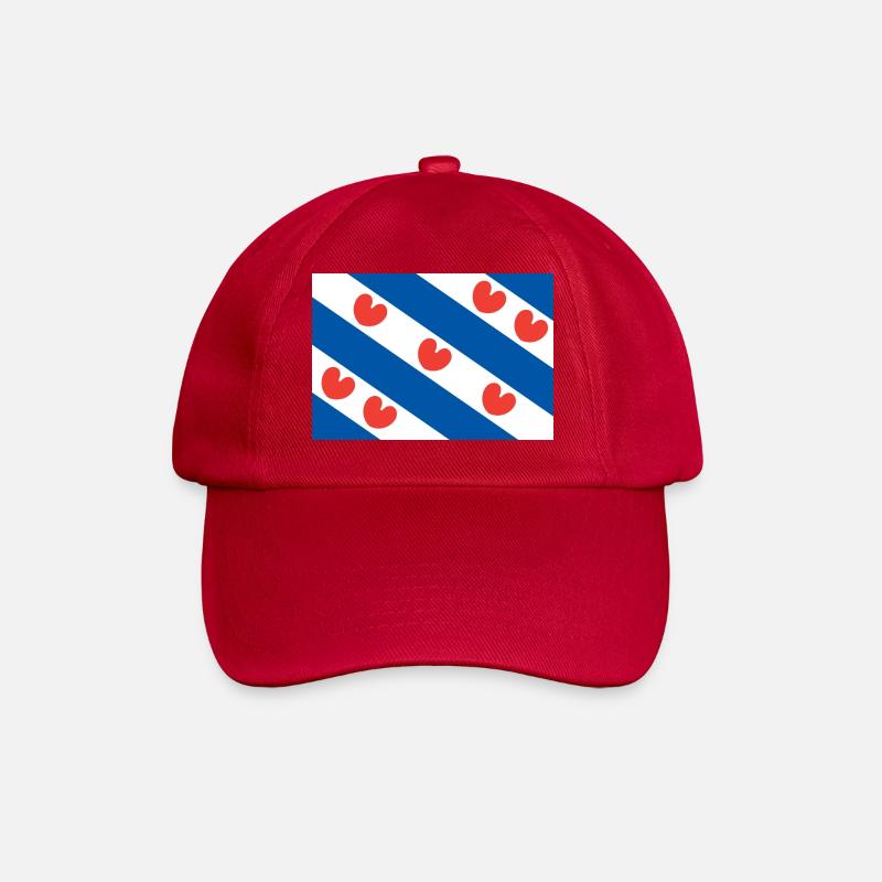 Drapeau frison - Casquette classique - rouge classique
