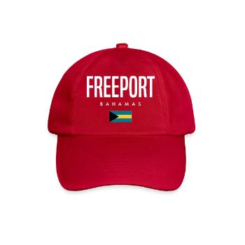 Freeport Bahamas - Baseball Cap - classic red - Front