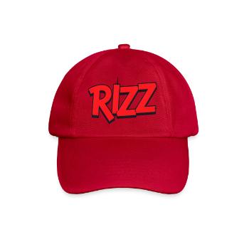 rizz - Baseballkappe - klassisch Rot - Vorne
