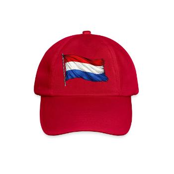 Niederlande Flagge - Baseballkappe - klassisch Rot - Vorne