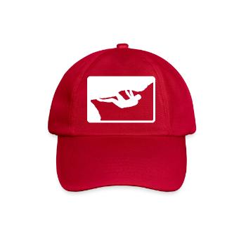 Boulderer en plein air - Casquette classique - rouge classique - Devant