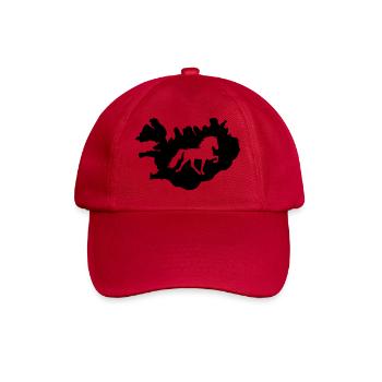 Tölter Island - Baseballkappe - klassisch Rot - Vorne