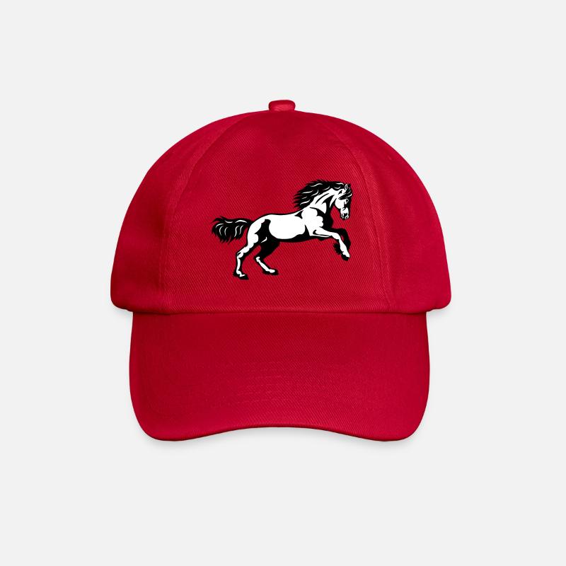 Friesen Galopp - Baseballkappe - klassisch Rot