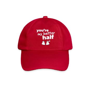 T-shirts with Funny Phrases - Fantasmitas 09 - Baseball Cap - classic red - Front