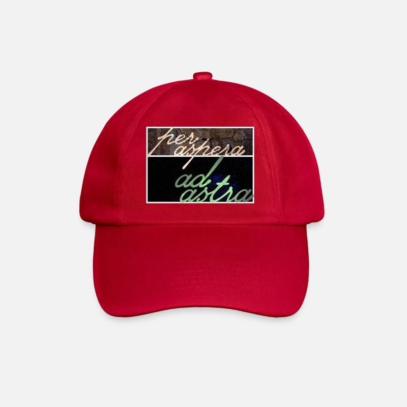 Per Aspera Ad Astra - Casquette classique - rouge classique