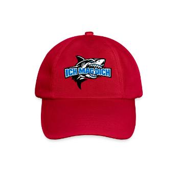 I Like You Saying in Shark Design - Baseball Cap - classic red - Front