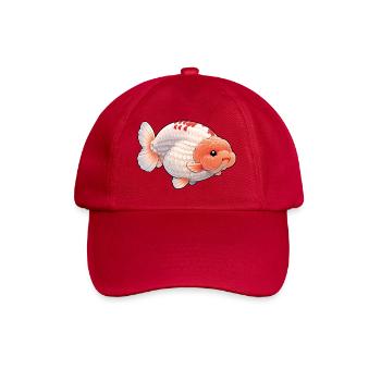 SUPER GROS RANCHU© AAA Orange blanc Ranchu Poisson rouge - Casquette classique - rouge classique - Devant
