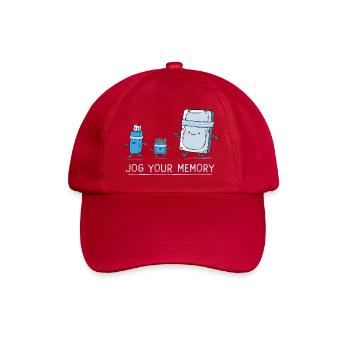 Softwareingenieur IT-Support J-og Your Memory Gym - Baseballkappe - klassisch Rot - Vorne