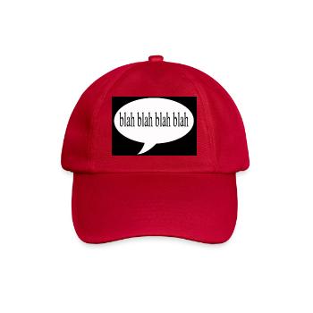 Blah Blah Blah - Baseball Cap - classic red - Front