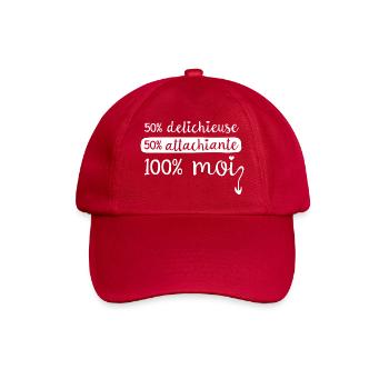 Attachiante - Delichieuse - Casquette classique - rouge classique - Devant