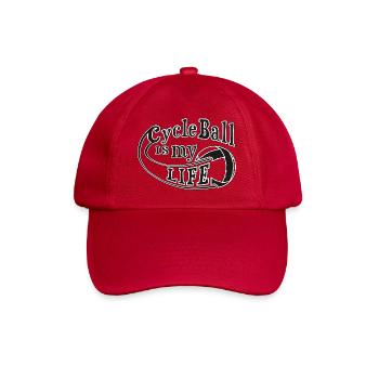 Radball | boule de cycle est ma vie - Casquette classique - rouge classique - Devant