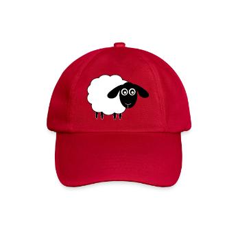 Schaf - Baseballkappe - klassisch Rot - Vorne