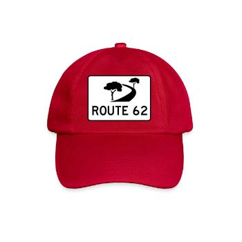 garden route - Baseball Cap - classic red - Front
