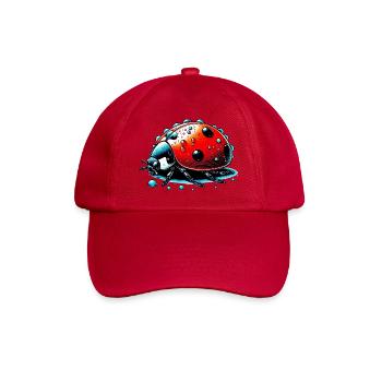 Marienkäfer - Baseballkappe - klassisch Rot - Vorne
