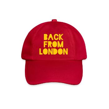De retour de Londres - Casquette classique - rouge classique - Devant