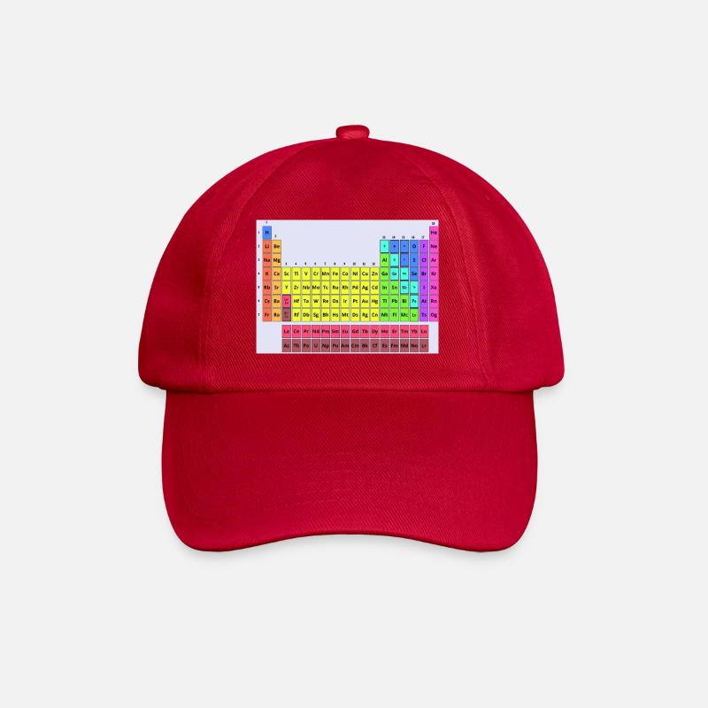 Periodic table - Baseball Cap - classic red