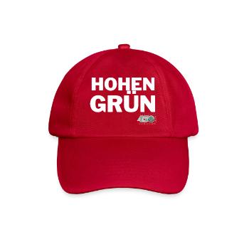 HOHENGRÜN - Baseballkappe - klassisch Rot - Vorne