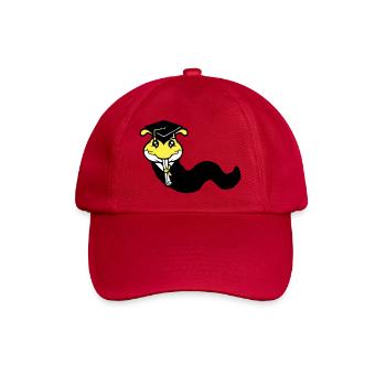 Caterpillar High School Graduation Passed College Worm - Baseball Cap - classic red - Front