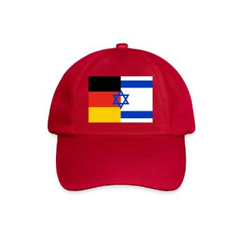 Flag Germany Israel - Baseball Cap - classic red - Front