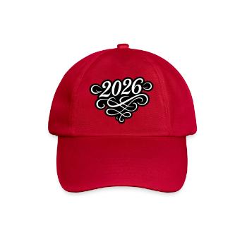 2026 year - Baseball Cap - classic red - Front