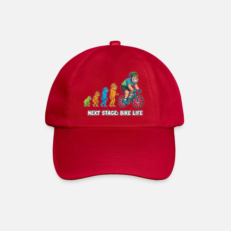 Évolution vers la vie vélo-vélo - Casquette classique - rouge classique