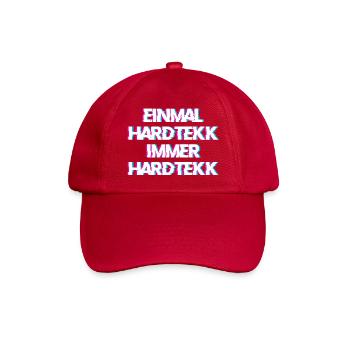 Hardtekk Tekk - Casquette classique - rouge classique - Devant