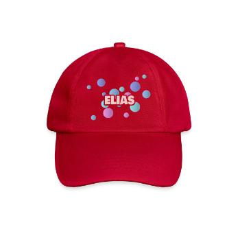 Pastel Circles Elijah - Baseball Cap - classic red - Front