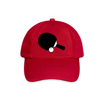 Raquettes de tennis de table - Casquette classique - rouge classique - Devant
