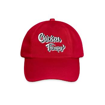 Fans de poulet - Coq - Coq - Poulet de soie - Bio - Casquette classique - rouge classique - Devant