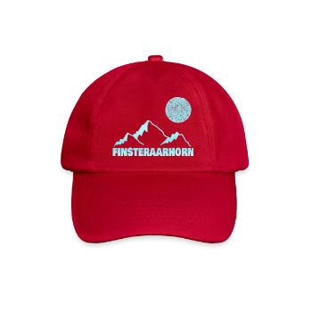 Bergsport finsteraarhorn - Baseballkappe - klassisch Rot - Vorne