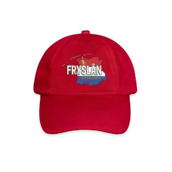 Carte Frise Pays-Bas Hollande Sovenir - Casquette classique - rouge classique - Devant