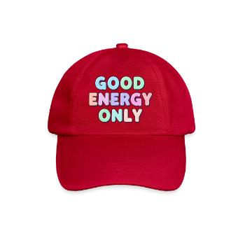 Bonne énergie uniquement pour les gens positifs Chemise - Casquette classique - rouge classique - Devant