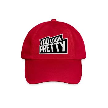 Tu as l’air assez drôle, complément Logo de l’amour de soi - Casquette classique - rouge classique - Devant