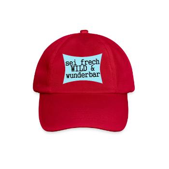 Be Naughty, Wild & Wonderful - Baseball Cap - classic red - Front