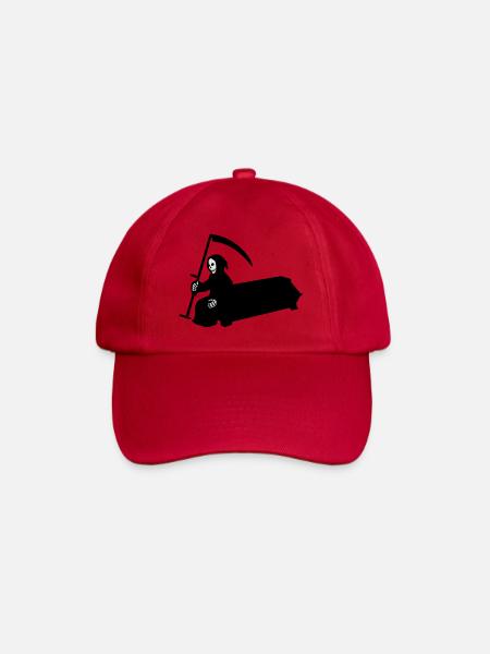 squelette - Casquette classique - rouge classique