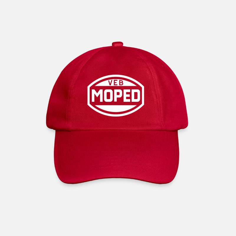 Moped VEB Logo (1c) - Casquette classique - rouge classique