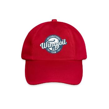 International Wingfoil Team - Baseball Cap - classic red - Front
