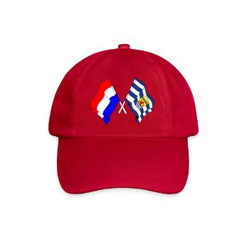 Drapeau des Pays-Bas et de la Zélande croisés - Casquette classique - rouge classique - Devant