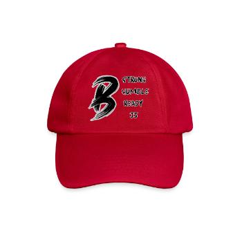Be JJ – Stark, bescheiden, bereit | Jiu Jitsu Design - Baseballkappe - klassisch Rot - Vorne