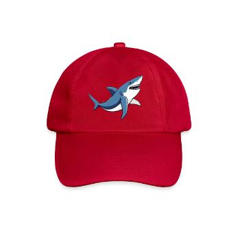 Hai - Baseballkappe - klassisch Rot - Vorne