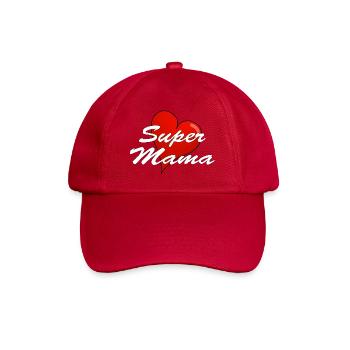Super mom - Baseball Cap - classic red - Front