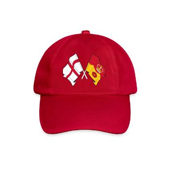 Hampshire & England Crossed - Baseball Cap - classic red - Front