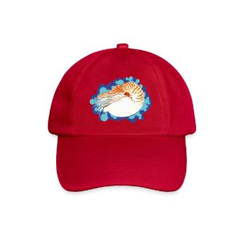Nautilus Pompilius – Retro-Marinekunst - Baseballkappe - klassisch Rot - Vorne