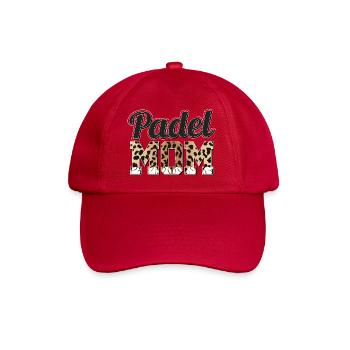 Léopard chandail Padel Mom - Casquette classique - rouge classique - Devant